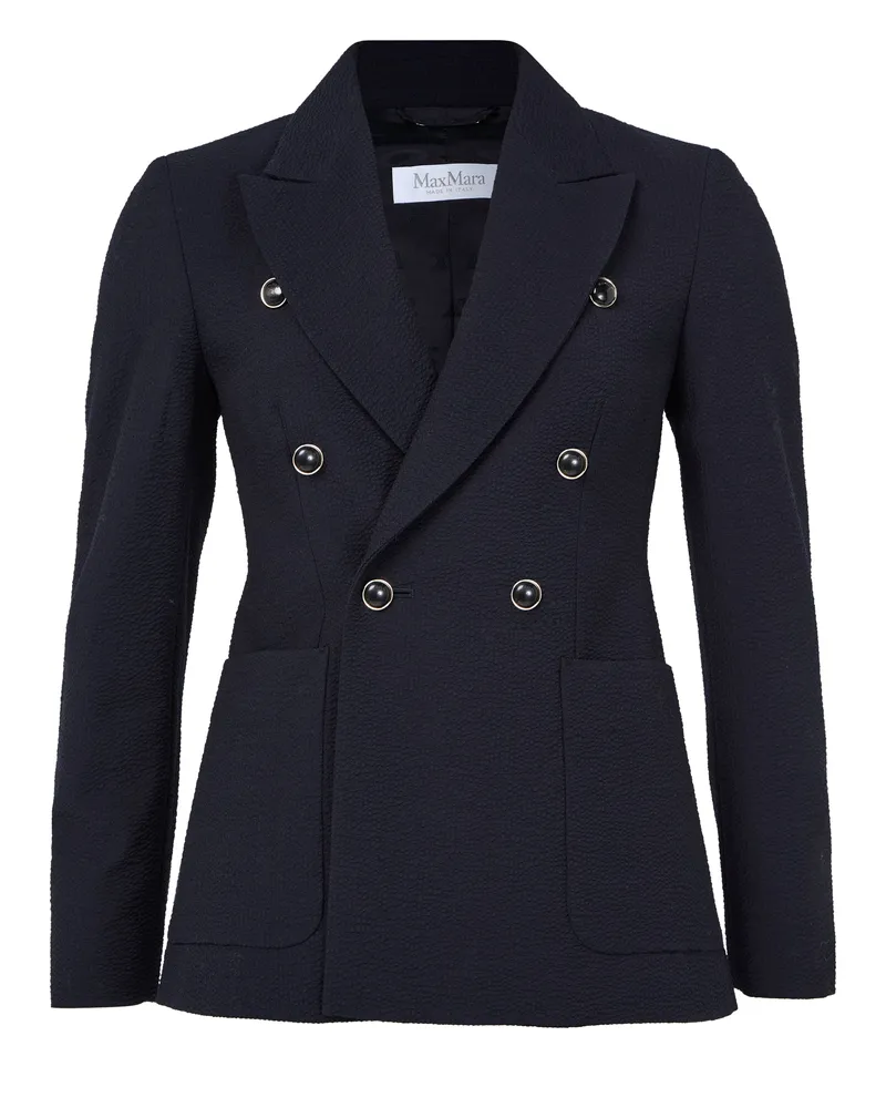 Max Mara Blazer mit zweireihigem Knopfverschluss 