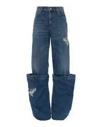 J.W.Anderson Bucket-Jeans Blue