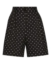 Dolce & Gabbana Gepunktete Shorts Black