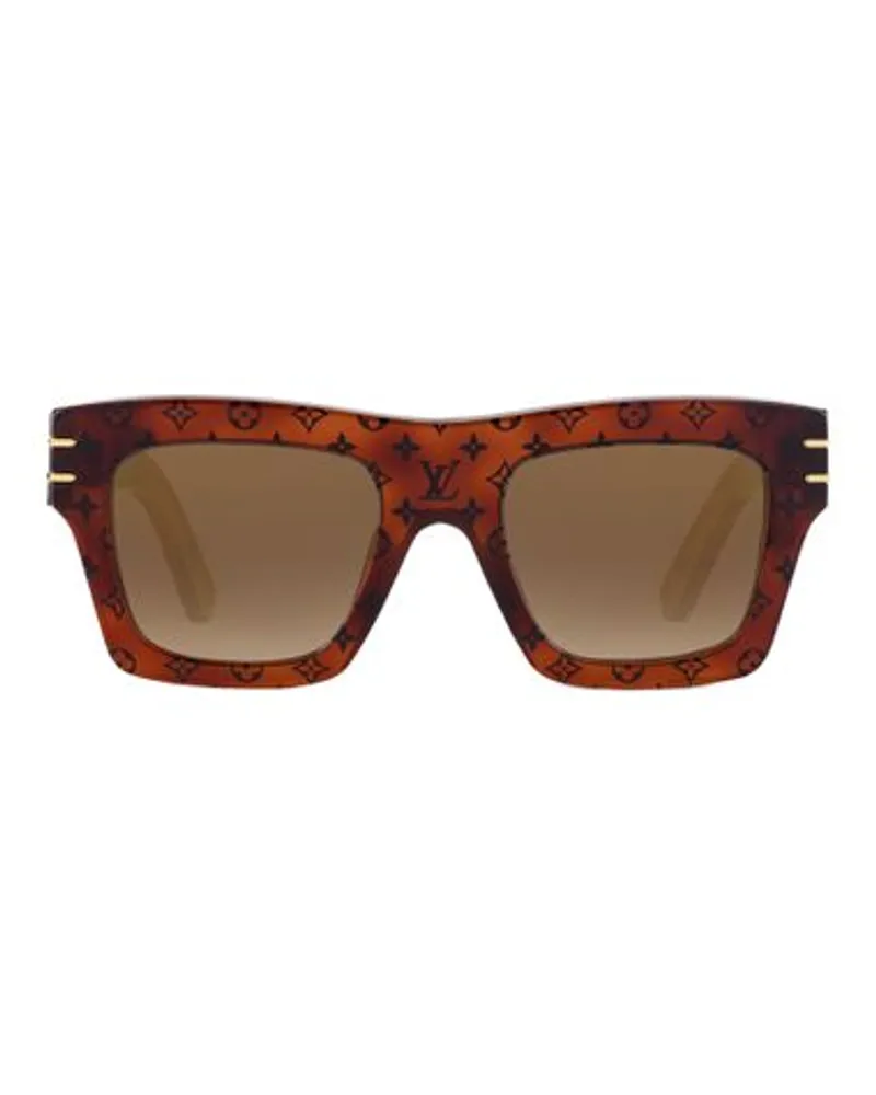 Louis Vuitton LV Blade Sonnenbrille Brown