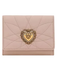 Dolce & Gabbana Geldbörse Devotion French Flap Pink