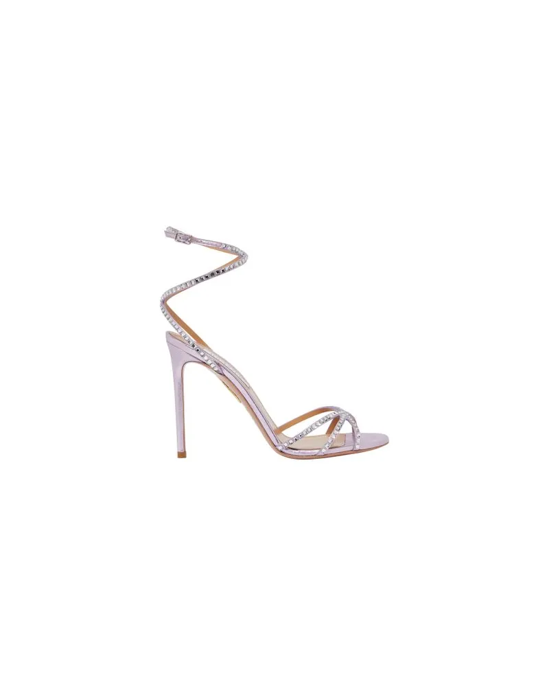 Aquazzura Last Dance Sandale 105 Gold