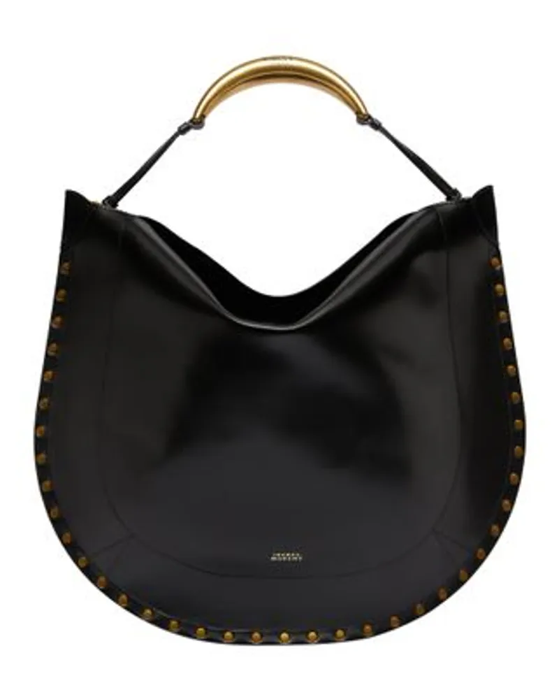 Isabel Marant Hobo-Tasche Oskan Soft Black