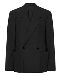 Christophe Lemaire Oversize-Anzugjacke Black