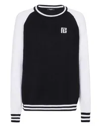 Balmain Sweatshirt Pb Signature Black