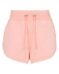 Balmain Bestickte Shorts Balmain Vintage Pink