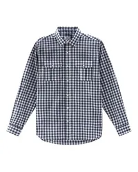 Woolrich Kariertes Hemd Blue