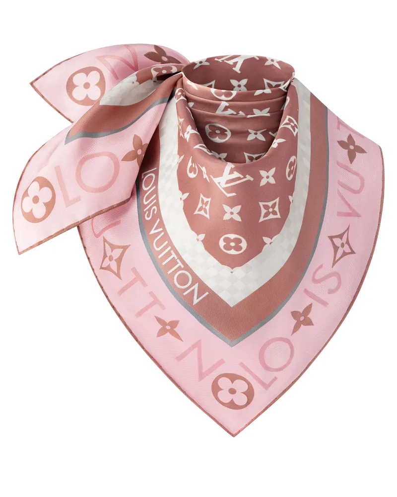 Louis Vuitton Monogram Infinity Carré 90 Pink