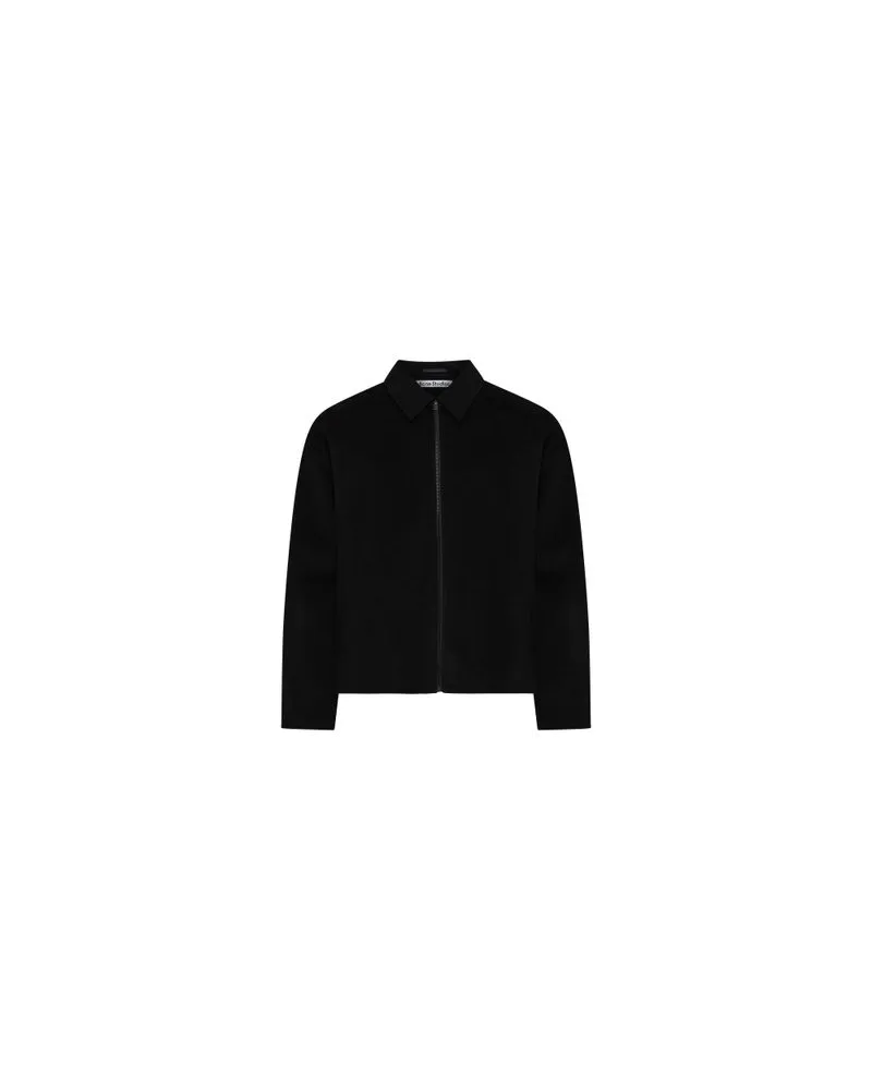 Acne Studios Jacke mit Reißverschluss Black