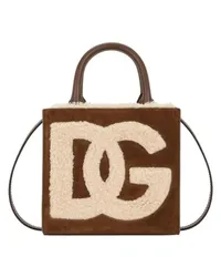 Dolce & Gabbana Shopper DG Daily Mini Brown