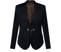 Kragenloser Blazer mit Ketten-Detail