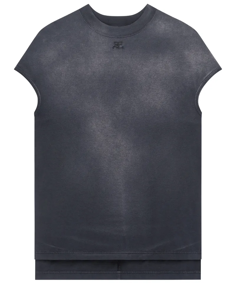 Courrèges Oversized T-Shirt Solarized 