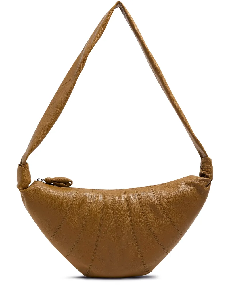 Christophe Lemaire Mittelgroße Halbmondtasche 