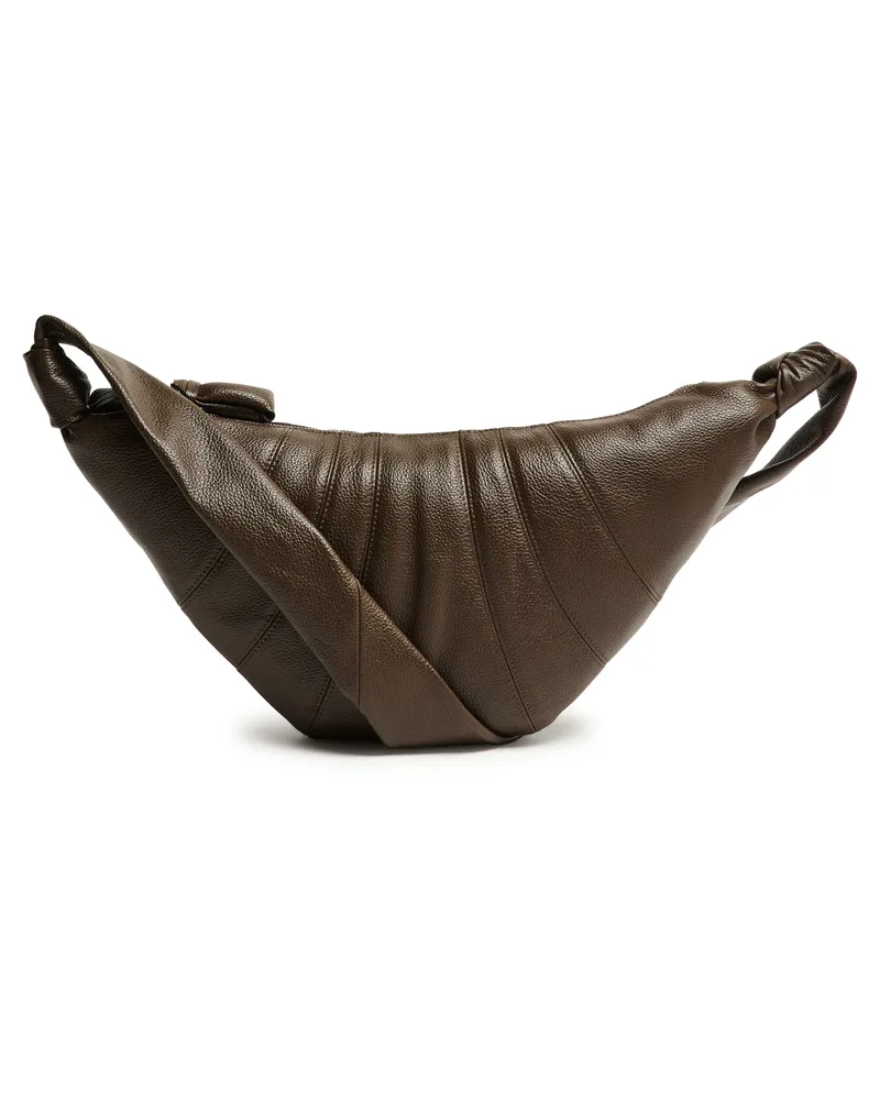 Christophe Lemaire Mittelgroße Halbmondtasche 