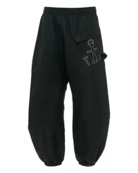 J.W.Anderson Jogginghose mit Anker-Logoprint und Twist Black