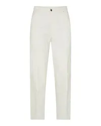 Moncler Hose in Regular Fit-Passform White