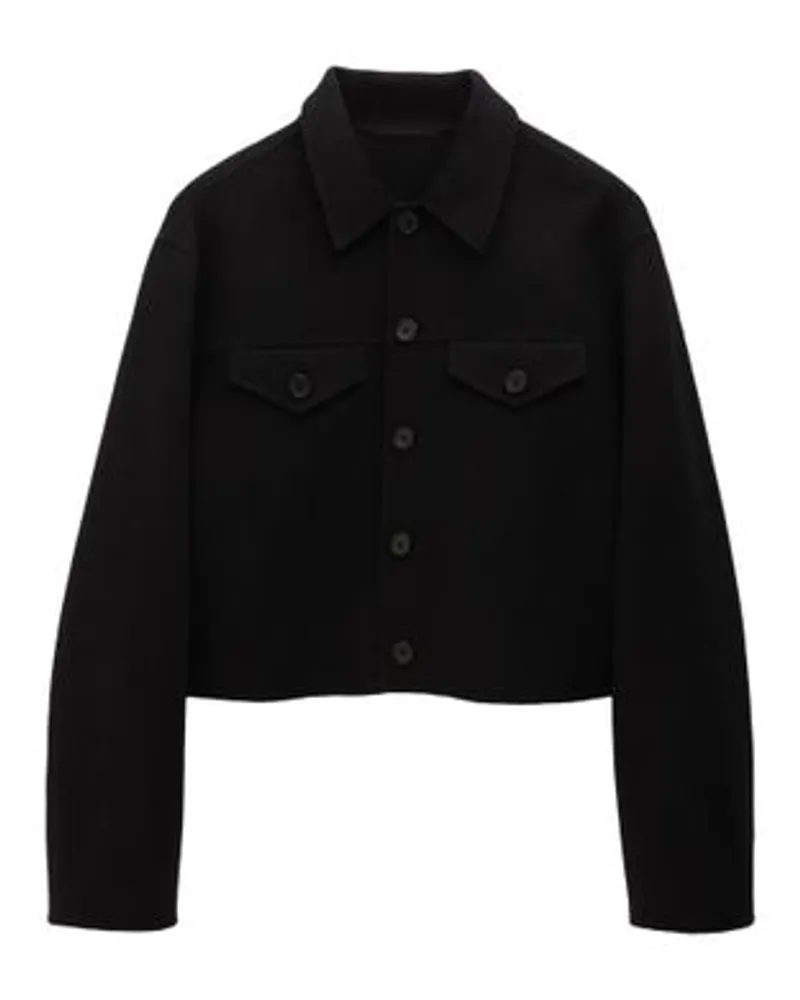 Filippa K Kurze Jacke Black