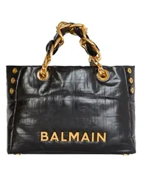 Balmain Kleine Cabas-Tasche 1945 Soft Black