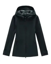 Woolrich Wasserdichte Jacke mit Kapuze Leavitt Black