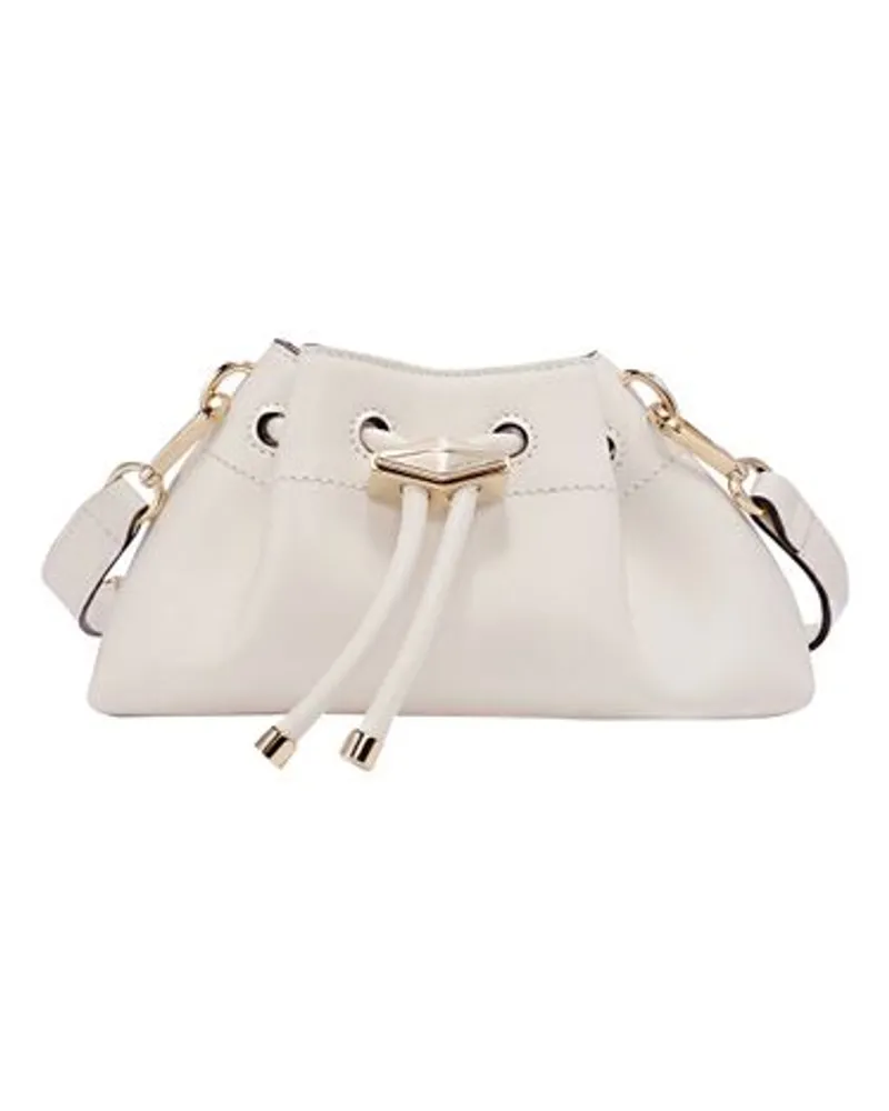 Jimmy Choo Bucket Bag Cinch S Off-white