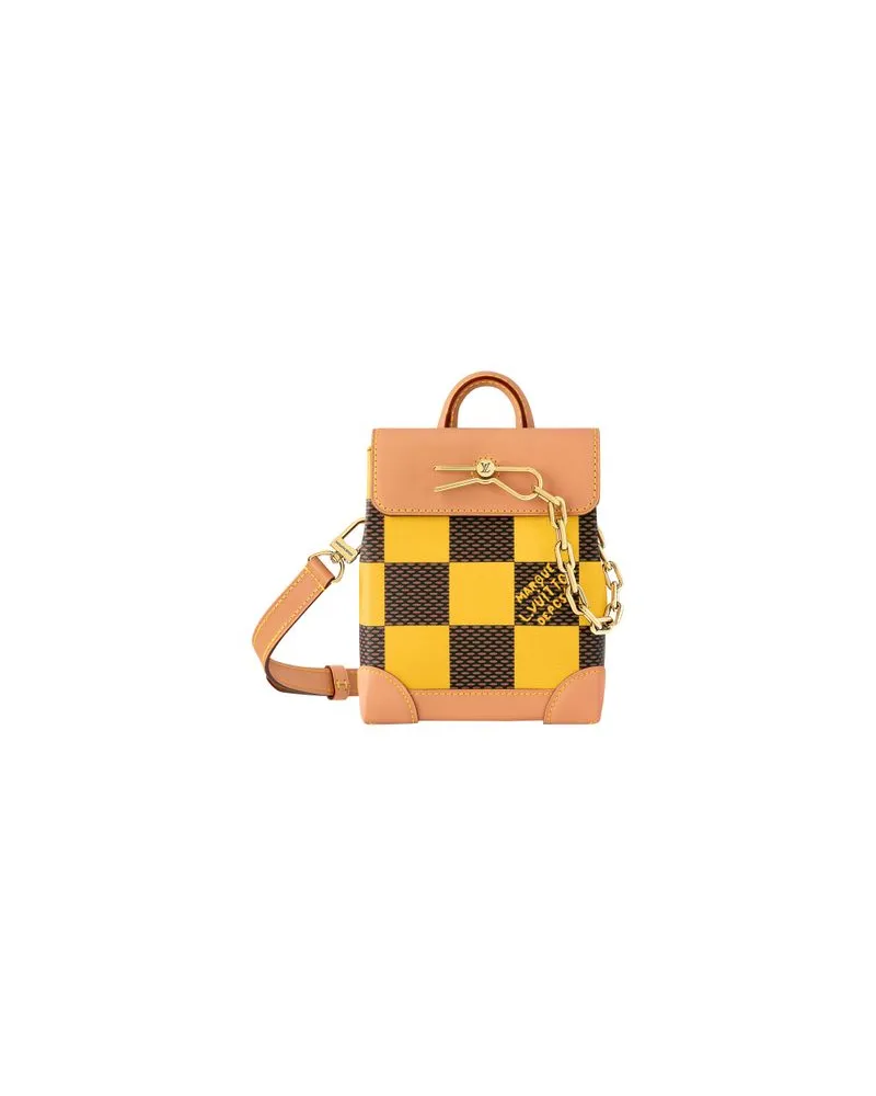 Louis Vuitton Keepall 50 mit Schulterriemen Yellow