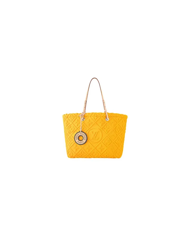 Louis Vuitton Keepall 50 mit Schulterriemen Yellow