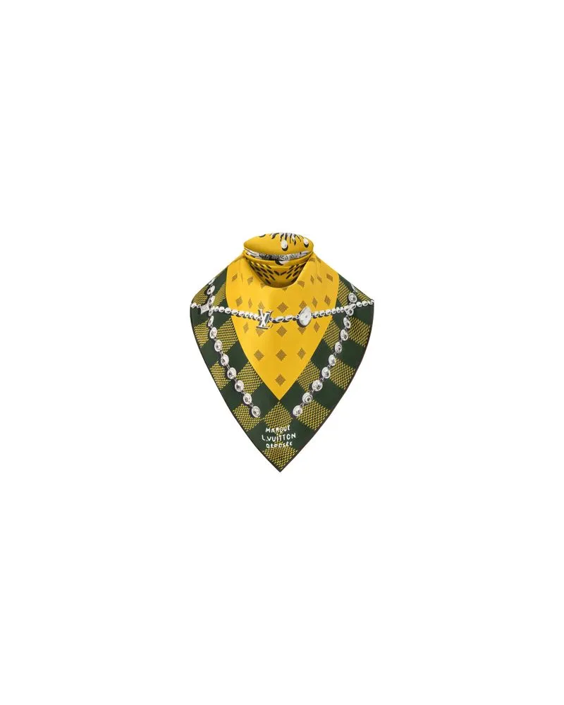 Louis Vuitton Keepall 50 mit Schulterriemen Yellow