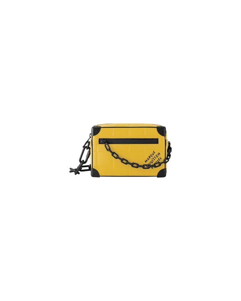 Louis Vuitton Keepall 50 mit Schulterriemen Yellow