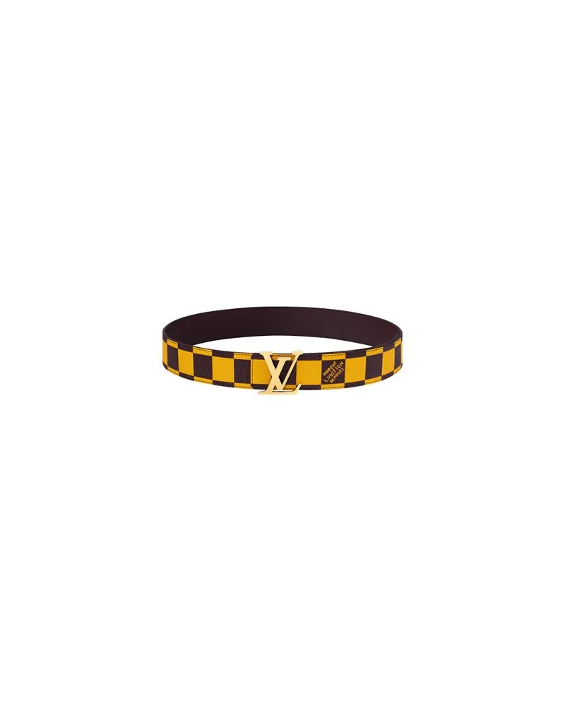 Louis Vuitton Keepall 50 mit Schulterriemen Yellow
