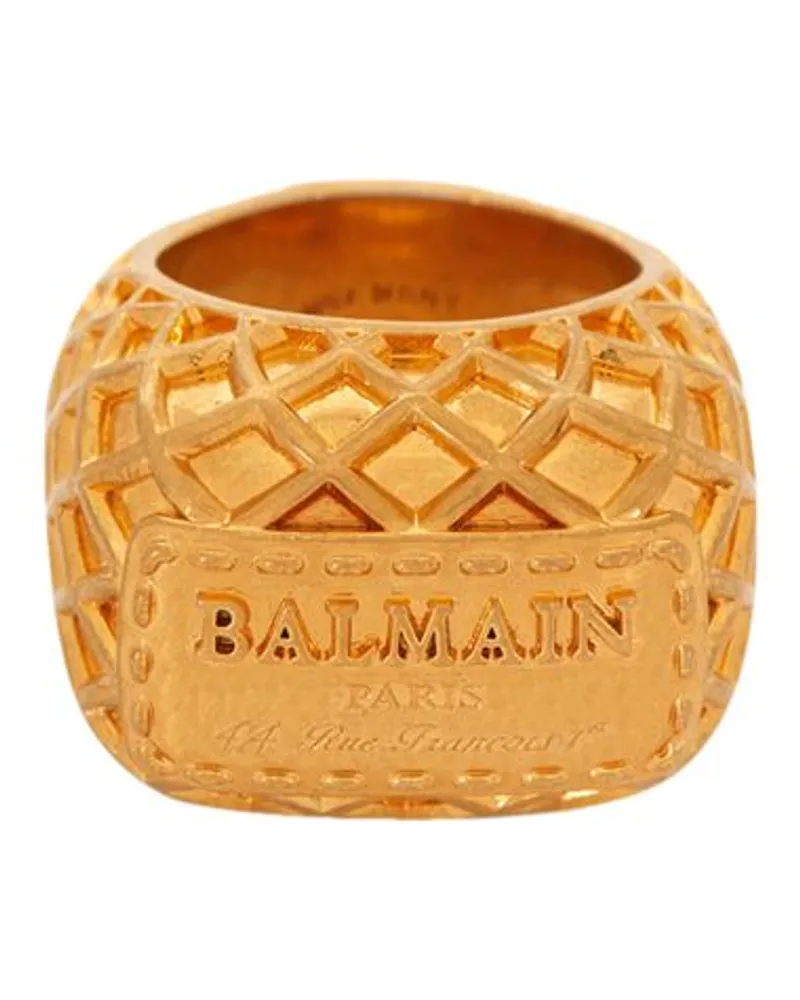 Balmain Ring Résille Balmain Signature Gold