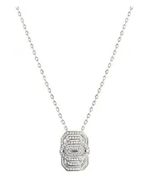 STATEMENT Halskette Mini My Way Diamanten & Silber Silver