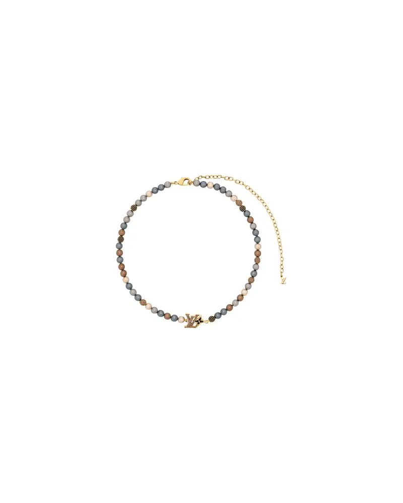 Louis Vuitton LV Dandy Pearls Halskette Gold