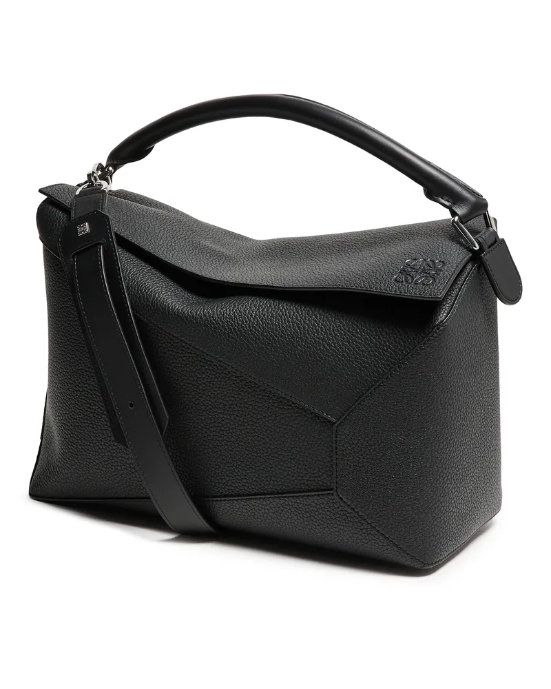 Loewe Große Tasche Puzzle Edge aus genarbtem Kalbsleder 