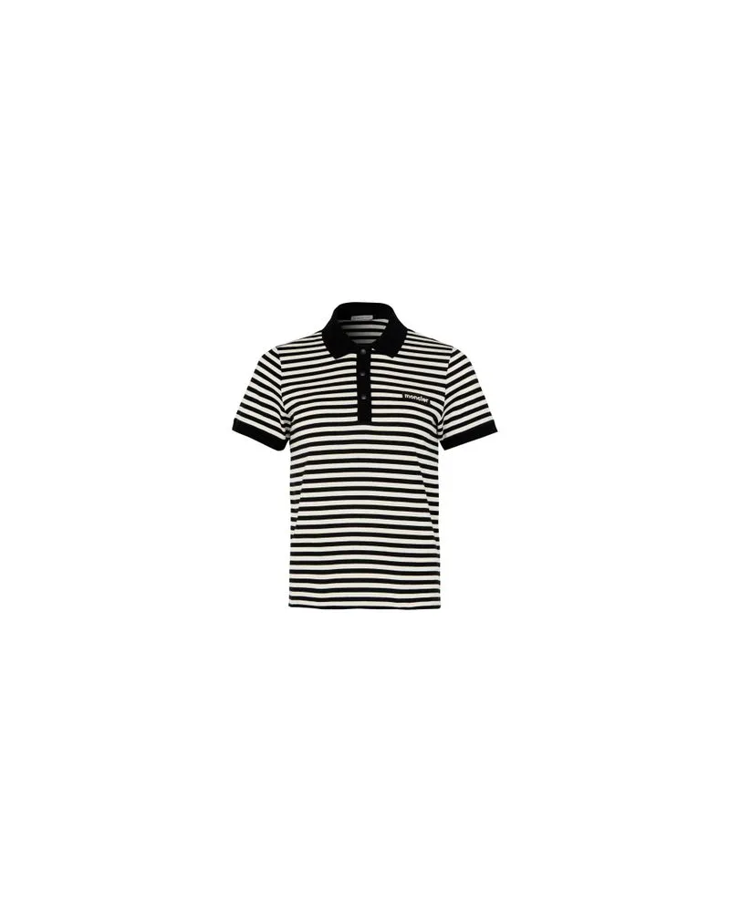 Moncler Short sleeved polo Black