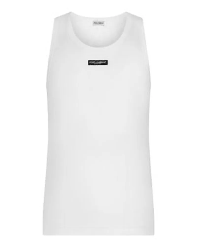 Dolce & Gabbana Tanktop White