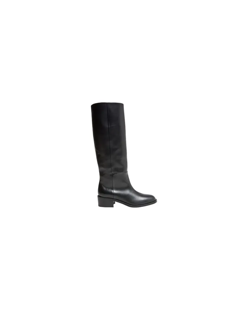 KHAITE Lederjacke Shelman Black