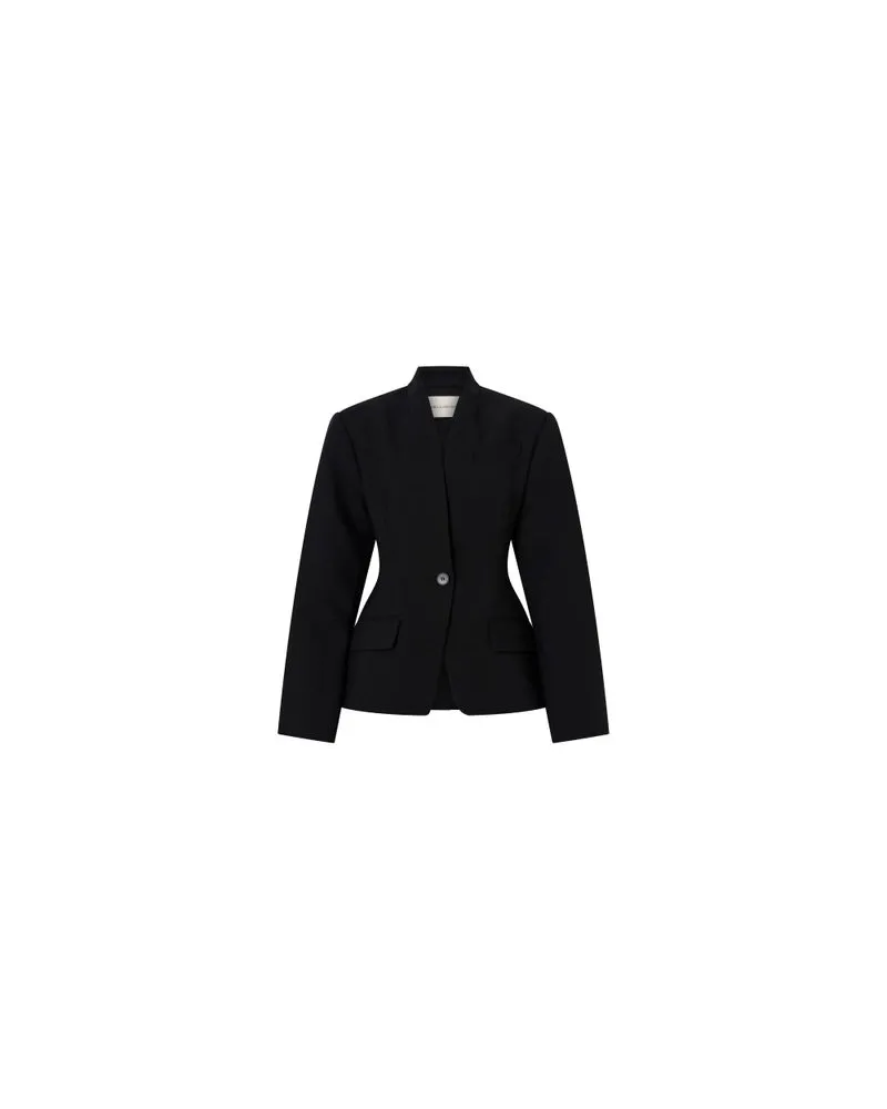 KHAITE Lederjacke Shelman Black
