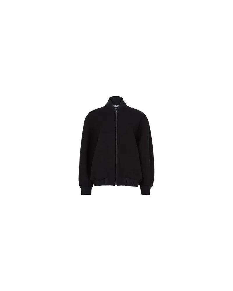 Valentino Garavani Midikleid aus Schurwolle Black