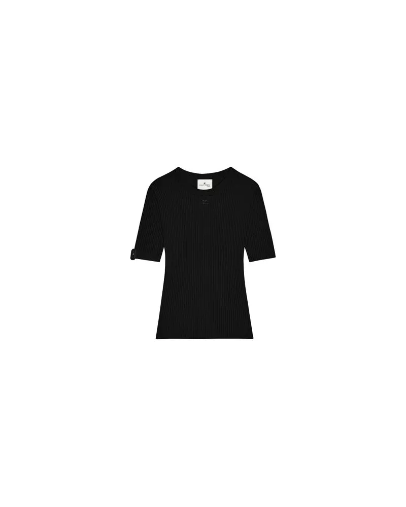 Valentino Garavani Midikleid aus Schurwolle Black