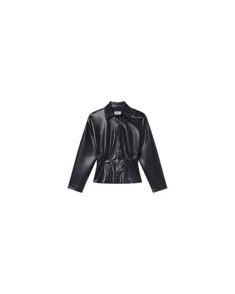 KHAITE Lederjacke Shelman Black