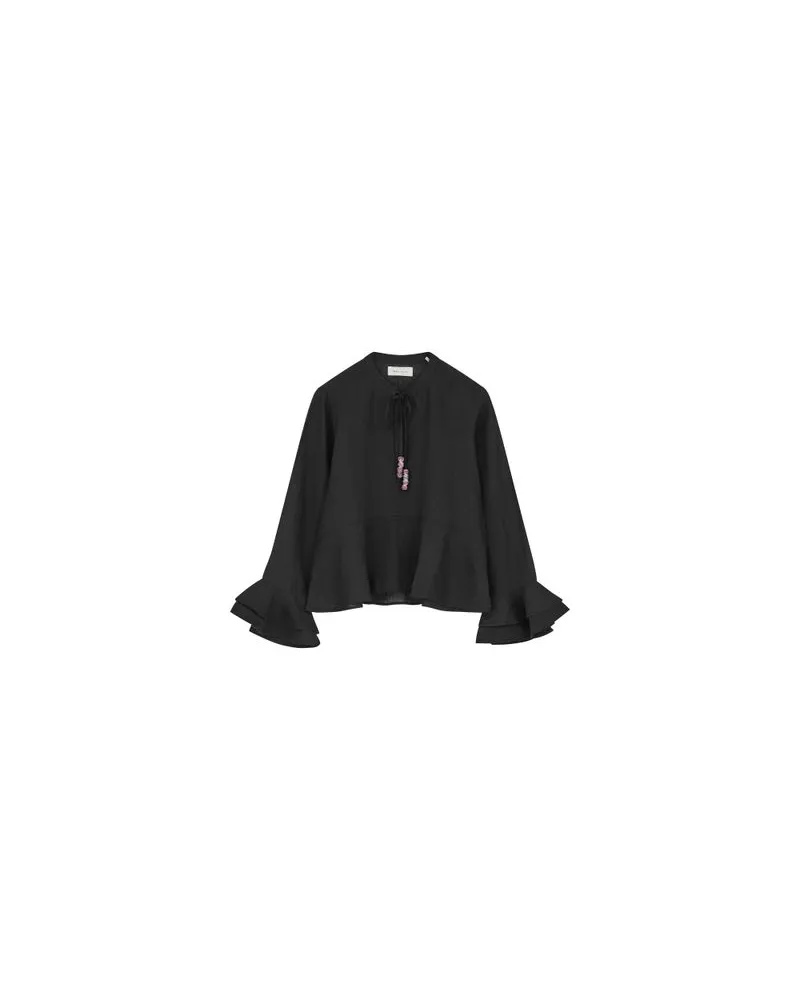 KHAITE Lederjacke Shelman Black