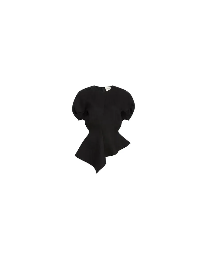 KHAITE Lederjacke Shelman Black