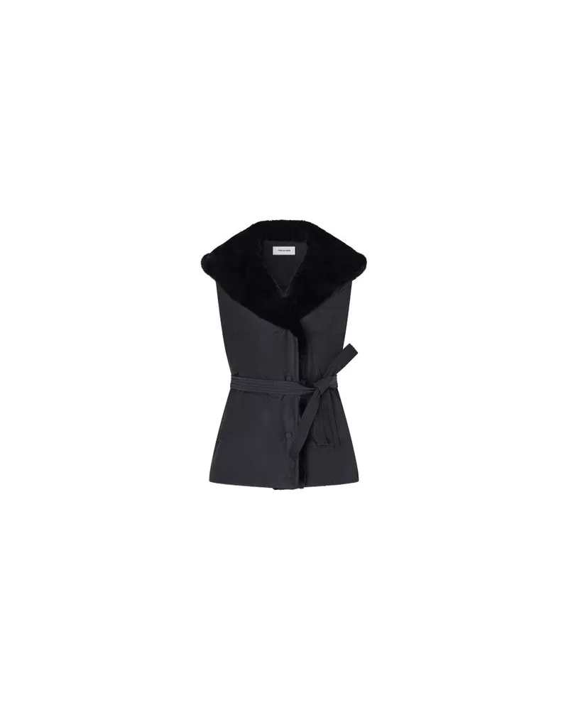 KHAITE Lederjacke Shelman Black