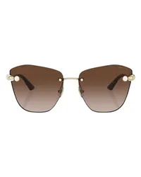 Jimmy Choo Sonnenbrille Butterfly Gold