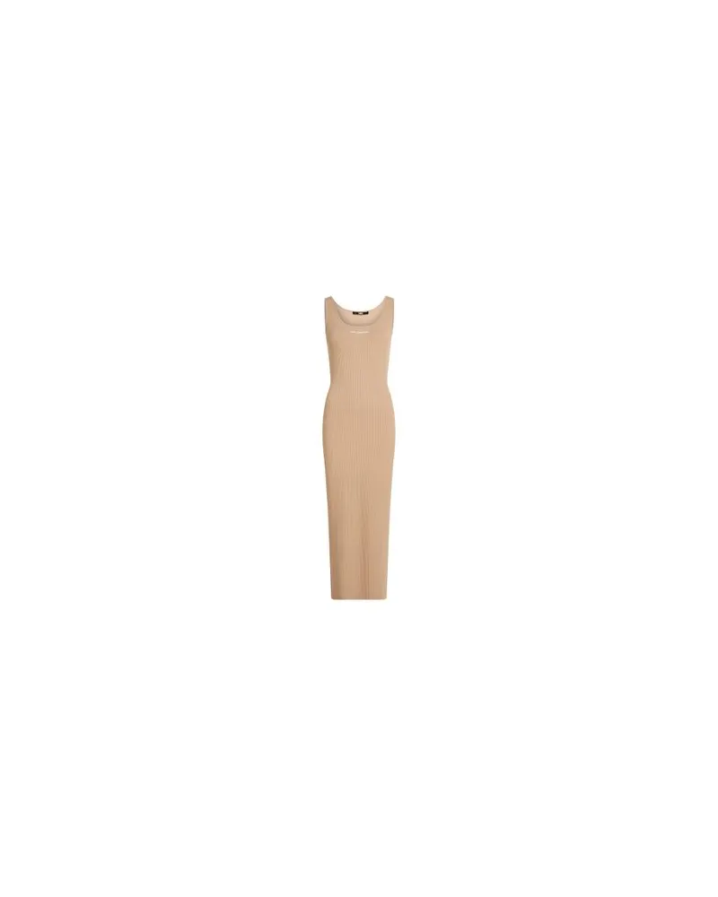 Karl Lagerfeld Ärmelloses Kleid Beige