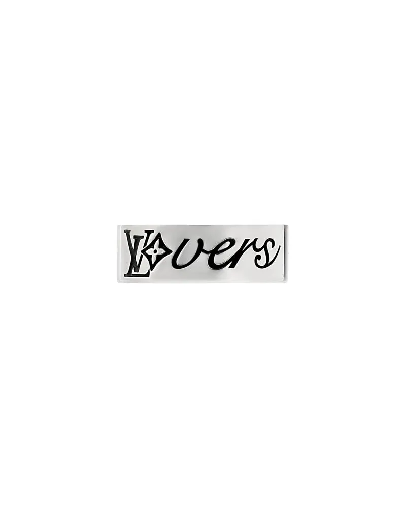 Louis Vuitton LV Vers Ring Silver