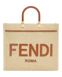 Fendi Fendi Sunshine Mittel Tasche Beige