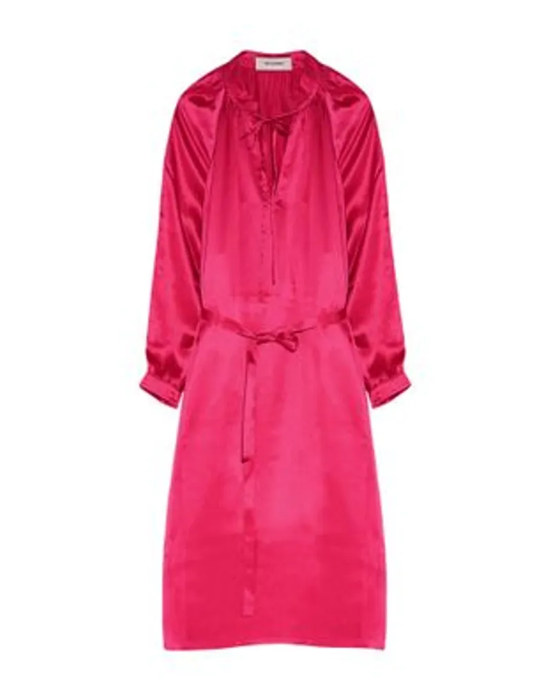 Yves Salomon Fließendes Kleid Pink
