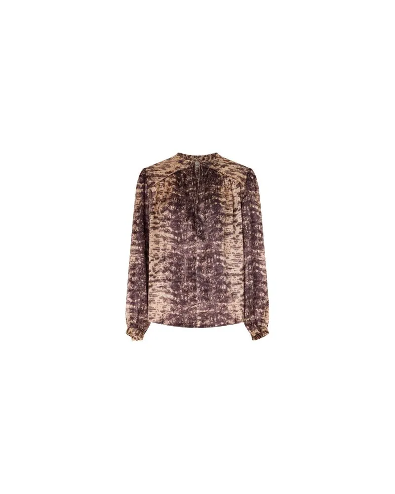 Isabel Marant Langärmelige Bluse Laraya Beige
