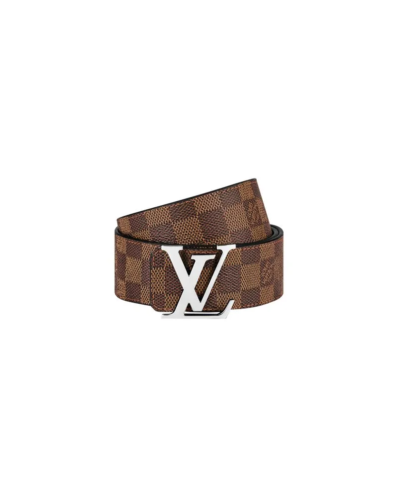 Louis Vuitton LV Initiales 40mm Reversible Belt Brown
